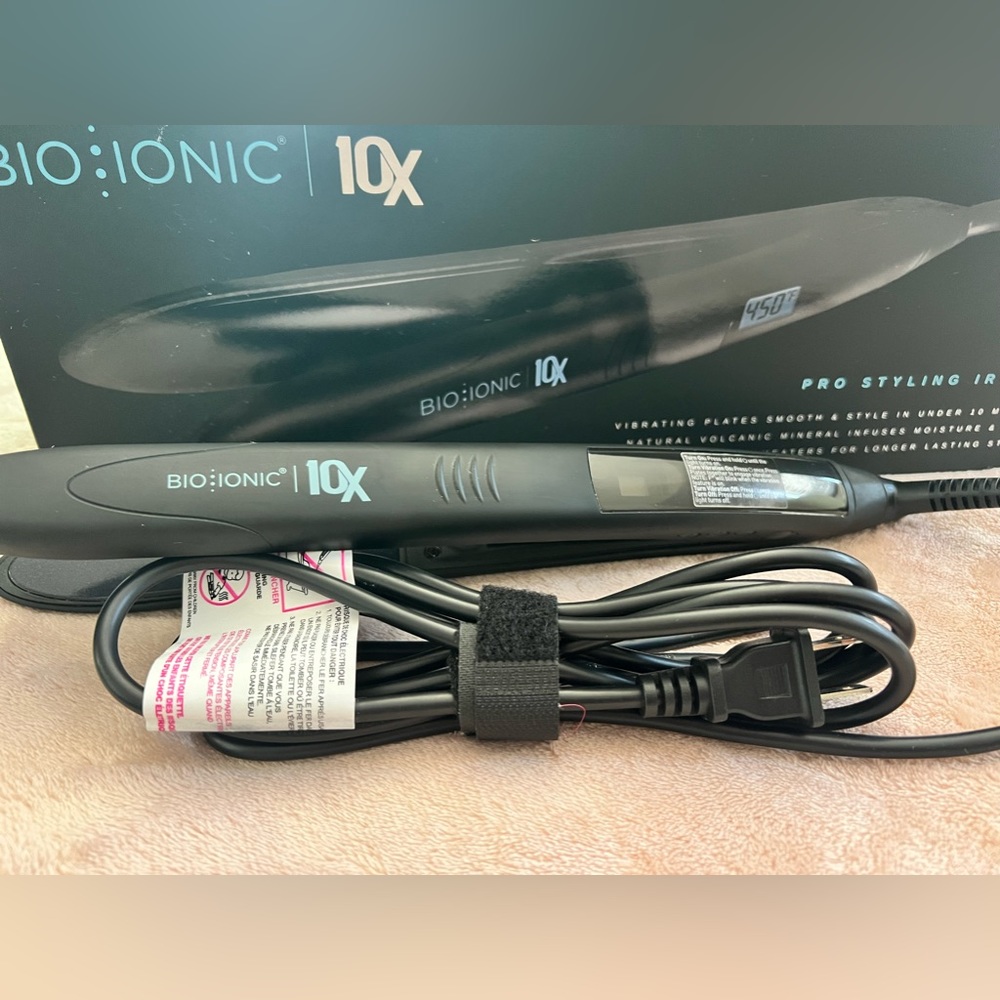 Bio Ionic Flat Iron 10X